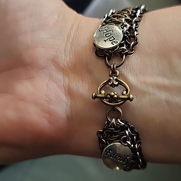 Viperscale Weave Chainmail Bracelet (NJ3) - Picture 2 of 6